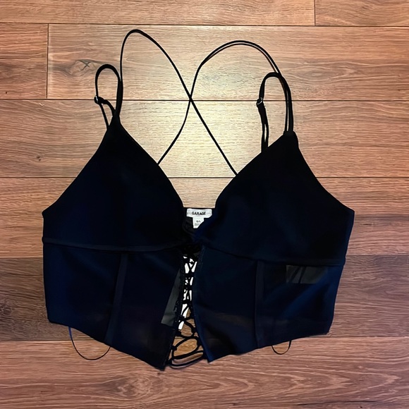 NWT* Strappy Corset Tank Top - Picture 4 of 6